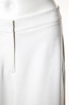 Thumbnail for your product : Yigal Azrouel NWT Optic White Straight Wide Leg Pants Slacks Sz 6 $595
