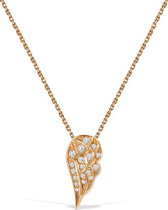 Pragnell 18kt rose gold brilliant cut diamond Tiara pendant