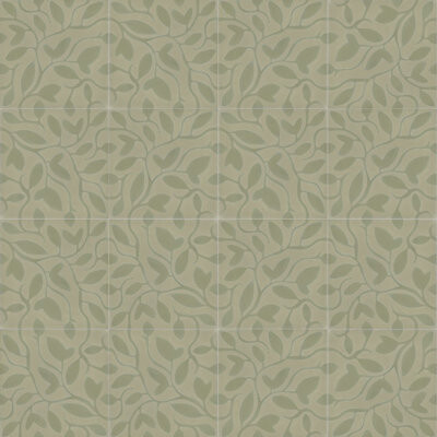 Tesselle Fine Vine 8" x 8" Cement Patterned/Concrete Look Wall & Floor Tile