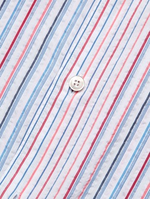 Saks Fifth Avenue COLLECTION Seersucker Stripe Shirt