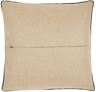 Patch NYC Giraffe-Print Linen-Cotton Pillow