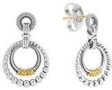 Thumbnail for your product : Lagos Women's Caviar 'Superfine' Two-Tone Door Knocker Earrings