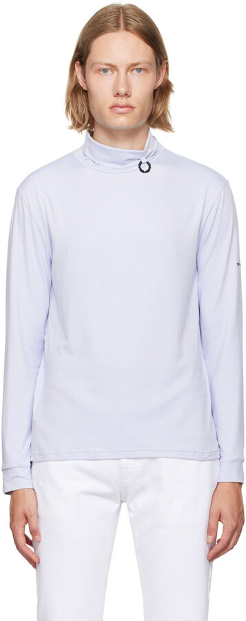 Raf Simons Blue Fred Perry Edition Sweater - ShopStyle