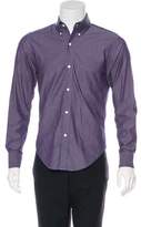 Thumbnail for your product : Band Of Outsiders Striped Button-Up Shirt