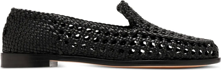 DRAGON DIFFUSION Woven Leather Loafers