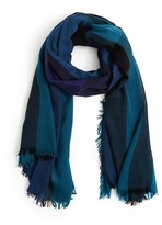 Thumbnail for your product : Burberry Mega Check Color Block Gauze Scarf
