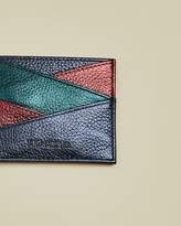 Thumbnail for your product : Ted Baker Metallic Leather Card Holder