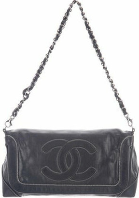 Chanel Chain CC Foldover Clutch - ShopStyle