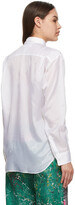 Thumbnail for your product : Comme des Garçons Shirt White Cupro Forever Shirt