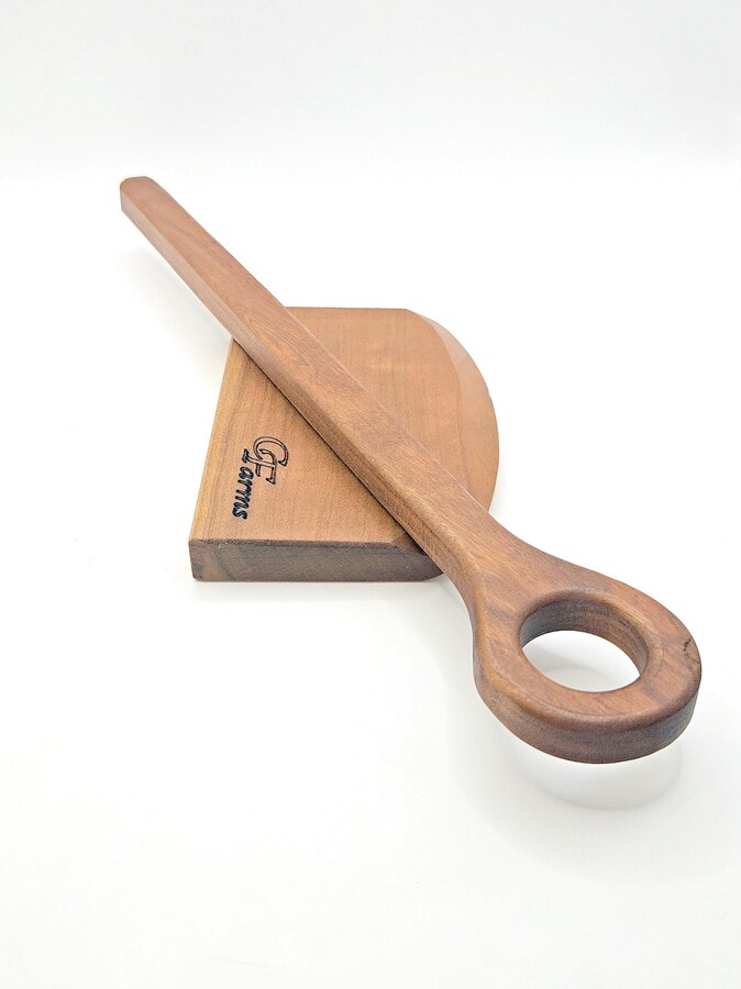 Dough Cutter & Whisk Combo Elevate Your Sourdough Game With Our Handmade Hardwood Tools Perfect Gift Set 2" & 3" Available