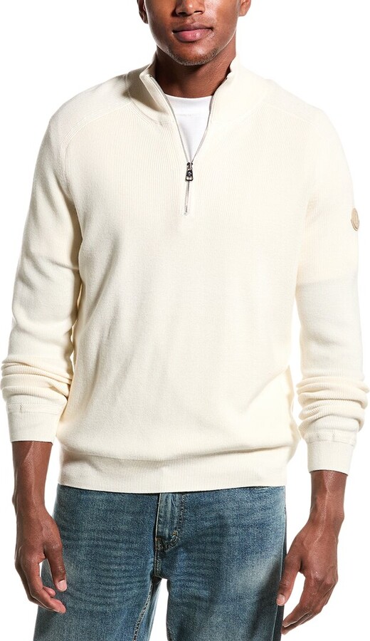 Moncler Cashmere-Blend 1/2-Zip Sweater ShopStyle