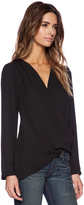 Thumbnail for your product : Eight Sixty Crossover Blouse