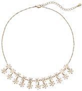 Thumbnail for your product : Lauren Conrad Openwork Flower Necklace