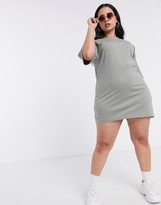 Thumbnail for your product : Public Desire Curve oversized t-shirt dress