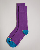 Thumbnail for your product : Ted Baker JACK Contrast trim cotton socks