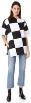 Thumbnail for your product : Marques Almeida Checkerboard Oversize T-Shirt
