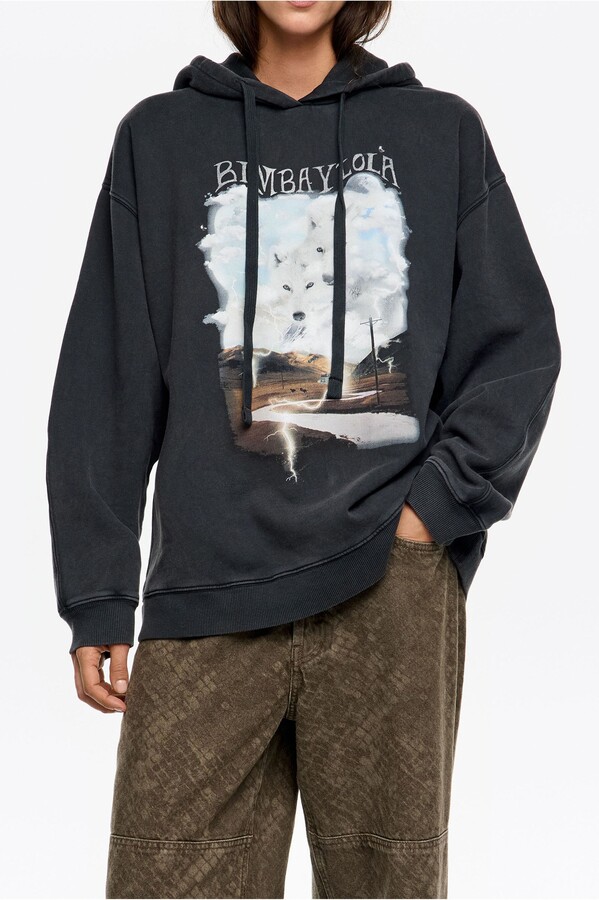 Bimba y Lola Landscape Logo Hoodie