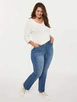 Thumbnail for your product : Slightly Curvy Bootcut Jean with Back Pocket Embroidery - d/C JEANS