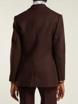 Thumbnail for your product : Kwaidan Editions Single-breasted Wool Blazer - Womens - Dark Brown