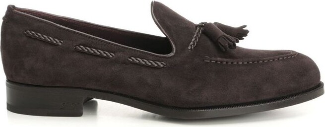 Lidfort Tassel Braided Loafers