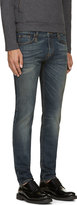 Thumbnail for your product : Balmain Pierre Blue Faded Slim Fit Jeans
