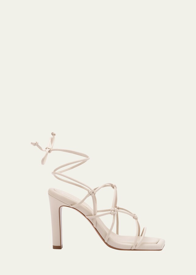 Mercedes Castillo Camille High-Heel Knotted Sandals - ShopStyle