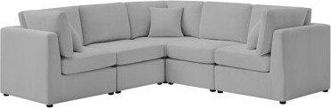 Latitude Run Chauncy 5-PC Sectional - Gray