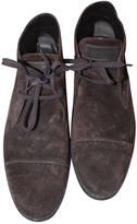 Thumbnail for your product : Louis Vuitton Brown Suede Lace ups
