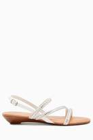 Thumbnail for your product : Next Womens White Forever Comfort Low Wedges