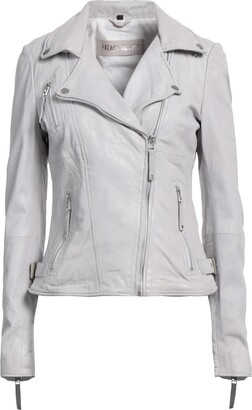 Lilac Leather Jacket | ShopStyle