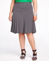 Thumbnail for your product : Addition Elle Pull-On Printed Skirt