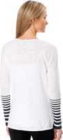Thumbnail for your product : A Pea in the Pod Vince Long Sleeve Sleeve Detail Maternity Sweater