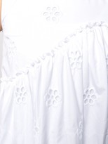 Thumbnail for your product : Simone Rocha Floral Embroidery Asymmetric Dress