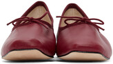 Thumbnail for your product : Repetto SSENSE Exclusive Red Danse Ballerina Flats