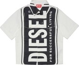 Thumbnail for your product : Diesel Kids Criss short-sleeve cotton shirt