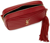 Thumbnail for your product : Saint Laurent Red Mini Lou Camera Bag