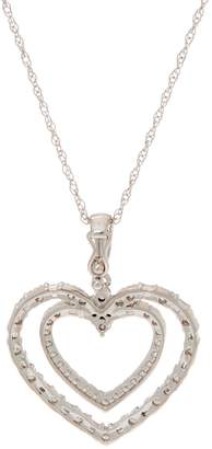 Affinity Diamond Jewelry Diamond Heart Enhancer w/ Chain, 5/8 cttw, 14K by Affinity