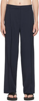 Thumbnail for your product : Coperni SSENSE Exclusive Navy Loose Tailored Trousers