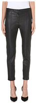 Thumbnail for your product : Sportmax Harold cropped leather trousers
