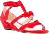 Thumbnail for your product : Alexandre Birman 'Gianna' low wedge sandals