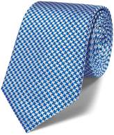 Thumbnail for your product : Royal Blue Silk Classic Puppytooth Tie by Charles Tyrwhitt