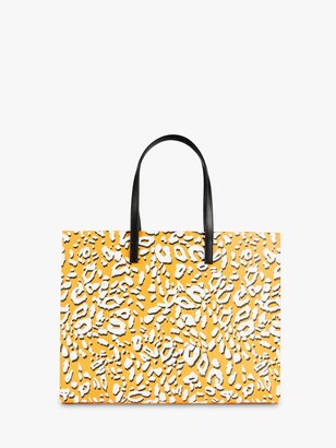 Ted Baker Lilecon Large Icon Shopper Bag, Yellow