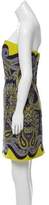 Thumbnail for your product : Lanvin Strapless Paisley Print Dress w/ Tags