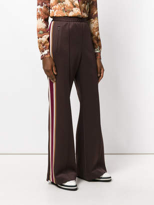 Marc Jacobs satin wide-leg trousers