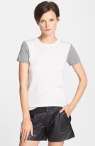 Thumbnail for your product : Vince Colorblock Cashmere Tee