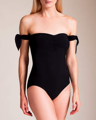 Karla Colletto Barcelona Off The Shoulder Swimsuit