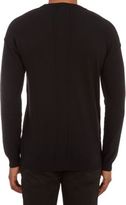 Thumbnail for your product : Lot 78 Rude Boy"-Print Crewneck Sweater-Black