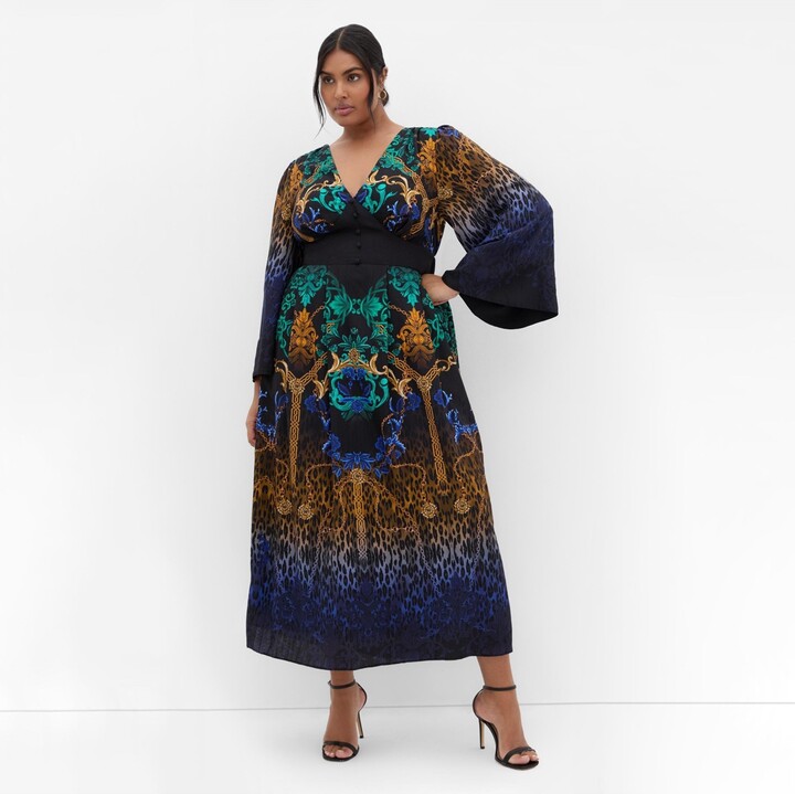 City Chic Women's Ayanna Decadence Maxi Dress