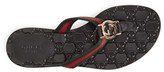 Thumbnail for your product : Gucci 'GG' Logo Sandal