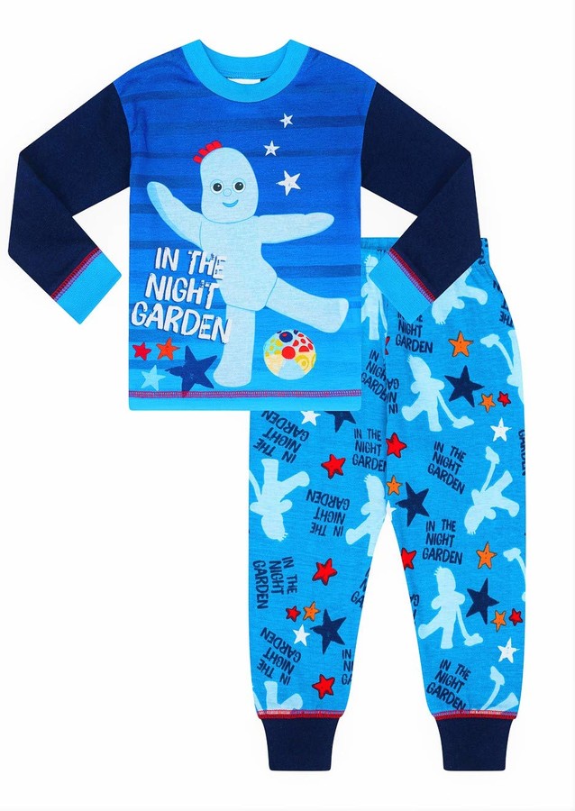 The Pyjamafactory Boys in The Night Garden Iggle Piggle Blue Pyjamas